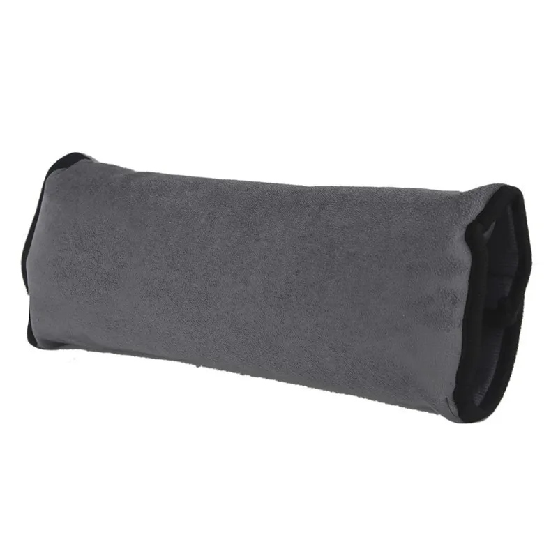 Новая детская Автомобильная Страховочная привязь с ремнем накидка на плечи детские защитные автомобильные чехлы Автомобильная подушка поддержка Автомобильная подушка подарок - Цвет: Black