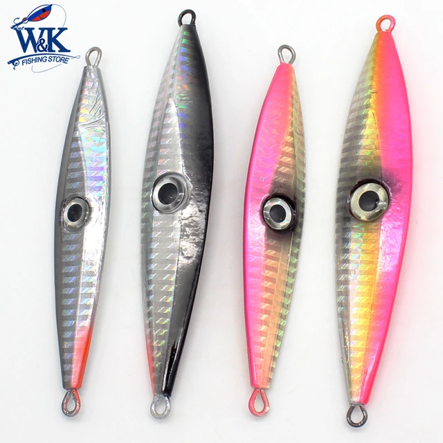 120g 80g Slow JIGGING Lures Saltwater Fishing Lures for Cod Bass