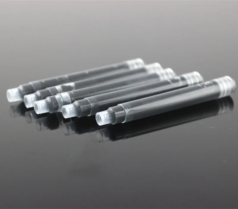 30 шт./лот JINHAO 2,6 мм Универсальный сменный черный и синий перьевая ручка портативный картридж заправки - Цвет графита: black