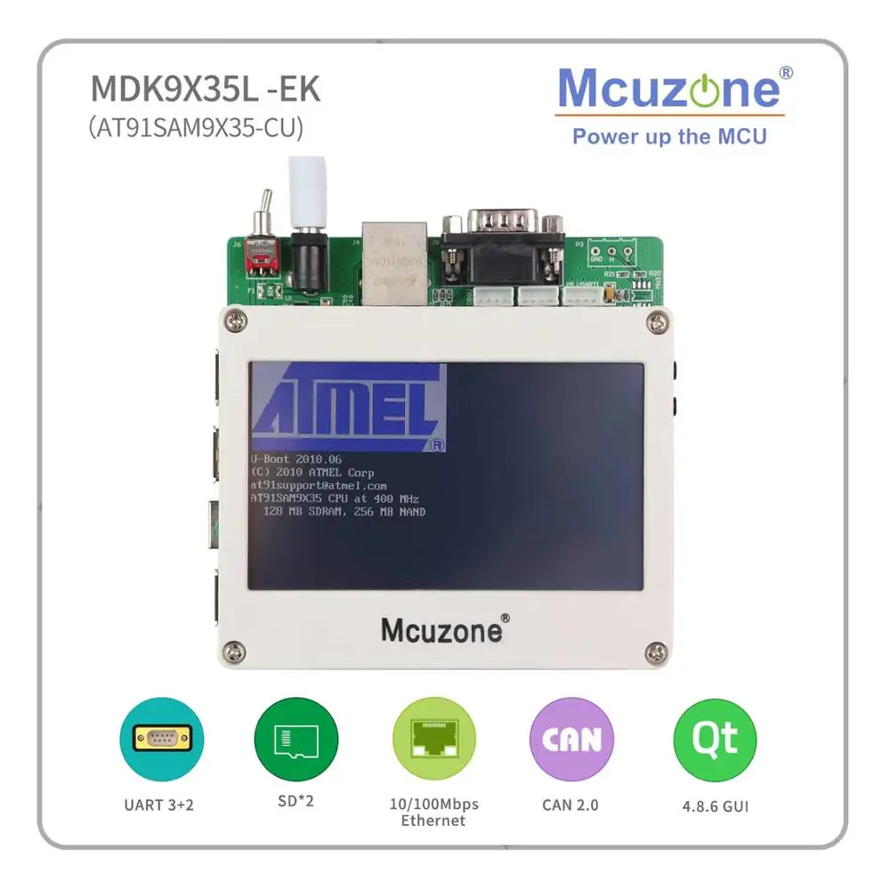 

MDK9X35L-EK_T43LCDEVB,ATMELAT91SAM9x35 HMI,industrial,vehical,medical,home appliances.bare metal,Linux SW SDKs.9x5 ARM9 SAM9X35