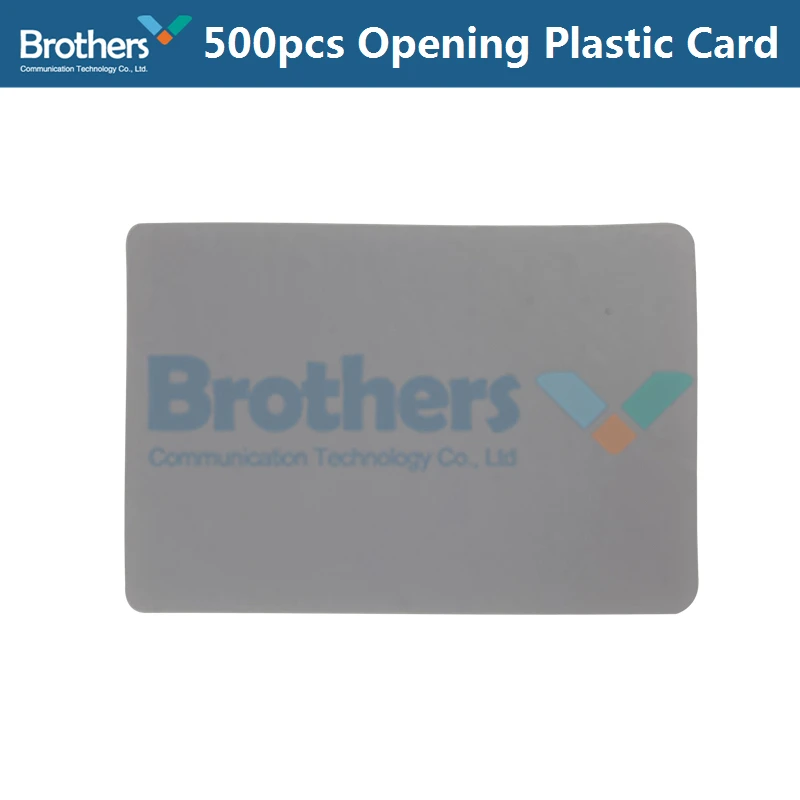 500pcs Opening Plastic Card for Mobile Phone Pry Opening Scraper for iPhone for Huawei LCD Screen Hand Tool Repair Tool AAA (5)