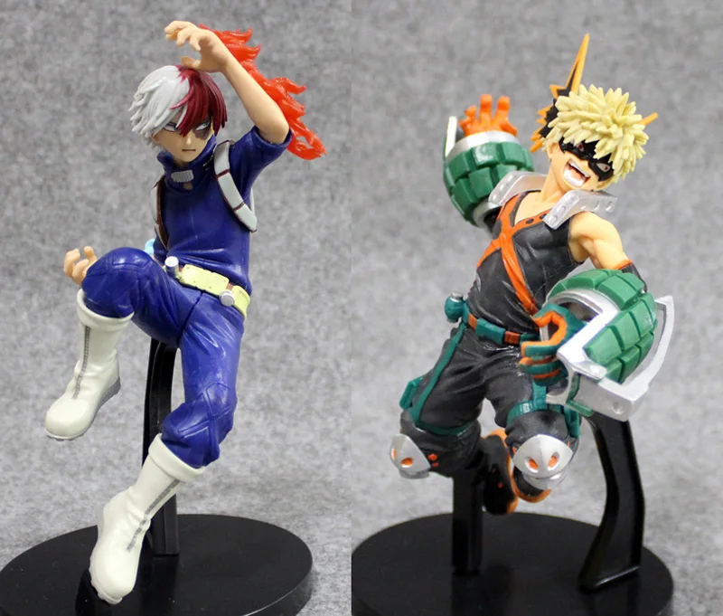 Модная статуя моя геройская академия Todoroki Shoto Bakugou Katsuki Ban удивительные герои