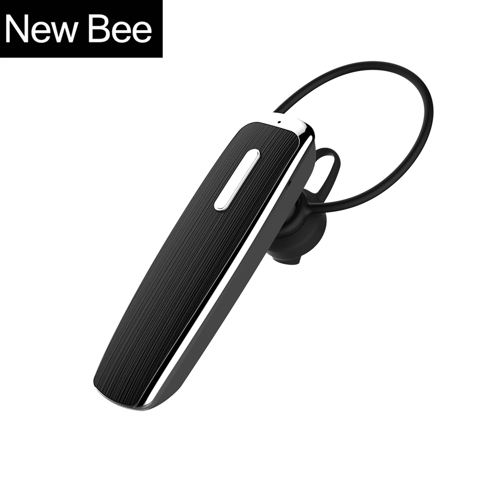 New Bee Hands Free Bluetooth Earphone Stereo Sport Headset Portable Wireless Headphone Earpiece With Microphone For