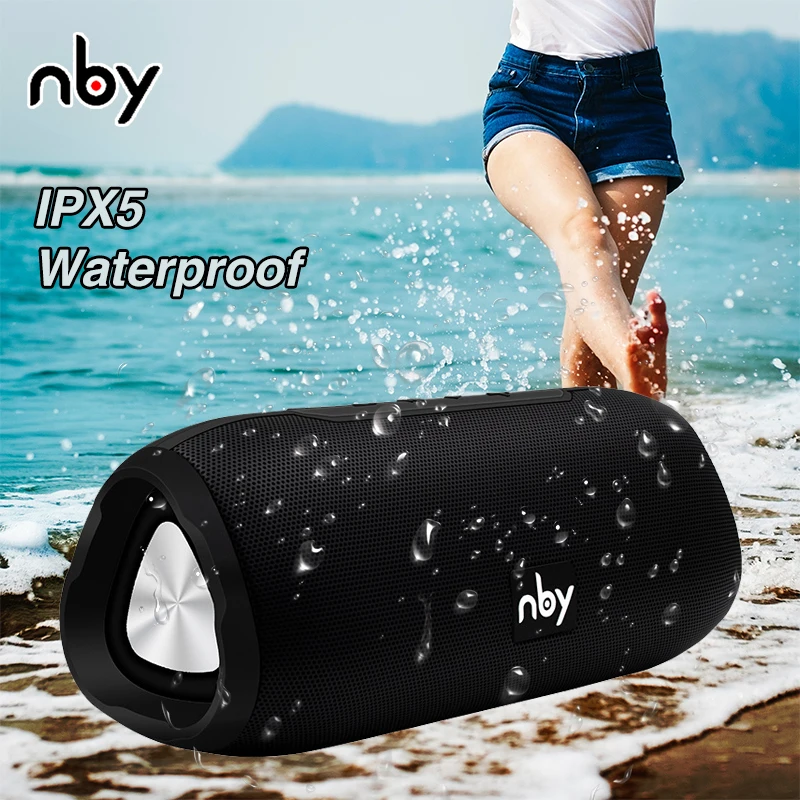 Nby6670 водонепроницаемый Bluetooth динамик 10 Вт Портативный беспроводной громкий 3D