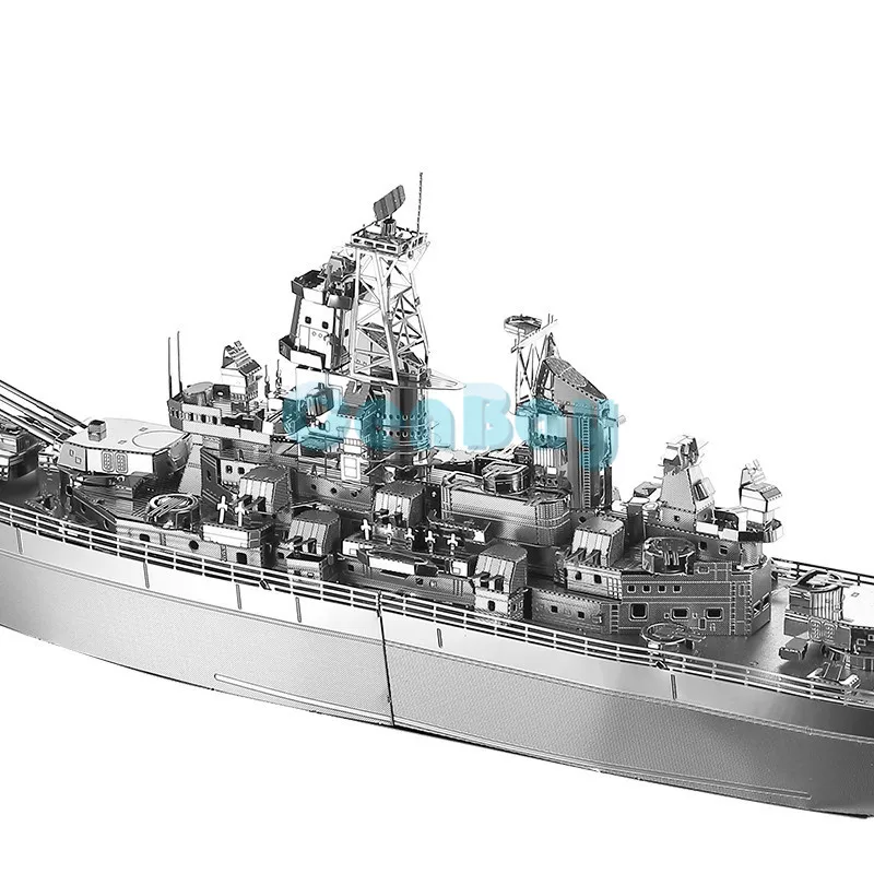 Piececool 2018 новые 3D металлические пазлы &quotUSS MISSOURI Battleship&quot наборы моделей DIY Забавные