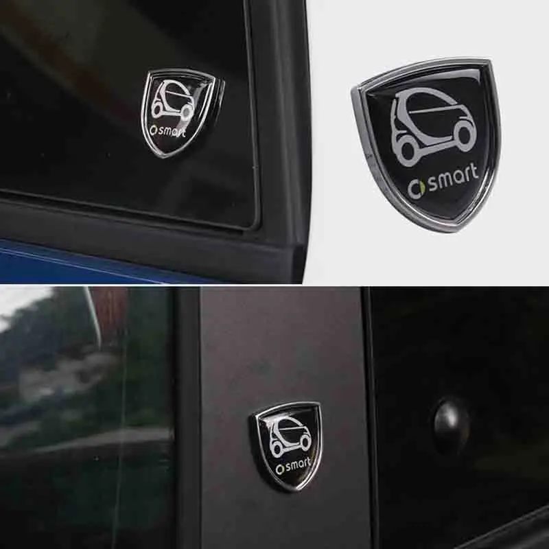 

Car Metal Emblem Badge Sticker Decals Decorative for Mercedes Benz Smart 451 453 450 Fortwo Forfour Forjeremy Car Accessories