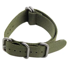 5 шт* нейлоновый ремешок для часов Garmin Fenix 3/HR Цвет: зеленый(нейлон