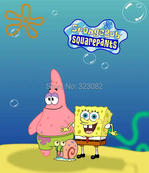 D1 00111 Animated Character Spongebob Wall Mural Photo Mural Images, Photos, Reviews