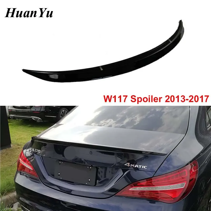 Rear Spoiler For Mercedes-benz Cla W117 Rear Boot Tail Wings 2013-2017 ...