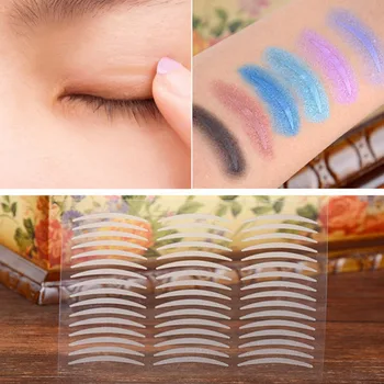 

240 Pair M Makeup Clear Beige Eyelid Stripe Big Eyes Decoration Invisible Adhesive Double Fold Shadow Eyelid Sticker Eyelid Tape