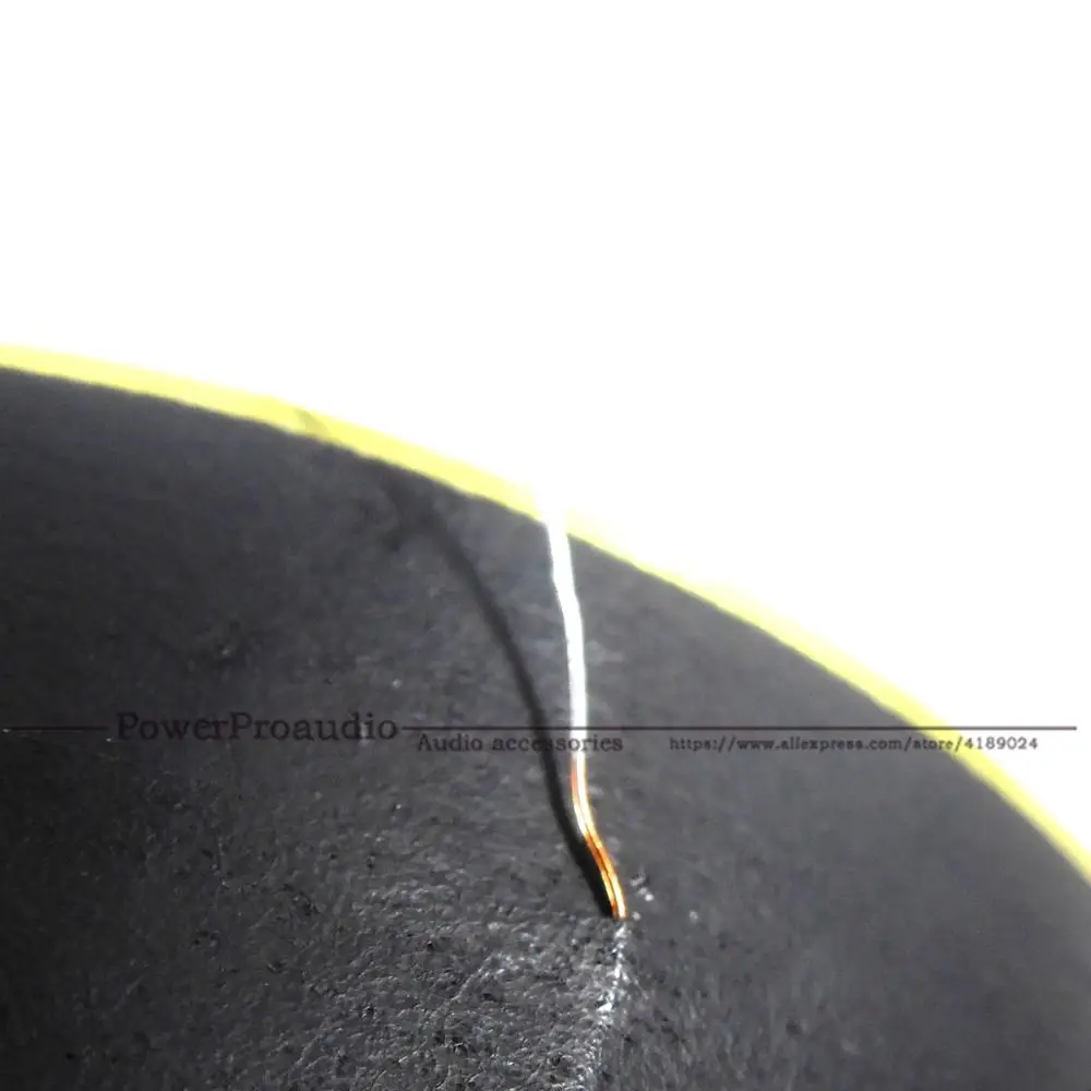 2pcs /lot 63.5mm Voice Bass Coil ASV White Aluminum for Subwoofer Sound Speaker DIY Repair Accessories