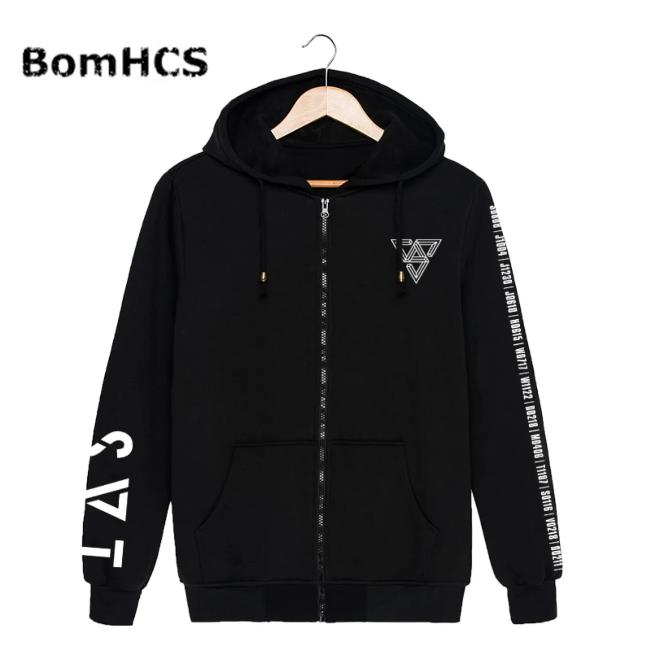 Bomhcs Kpop Seventeen Japan Arena Svt Cotton Zipper Hoodies Fashion