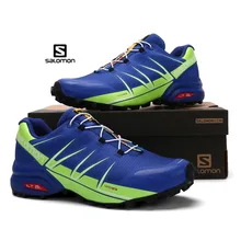 Salomon speed cross Pro Мужчины Professional Outdoor Blue спортивная обувь для мужчин мужской спортивный кроссовок speed Cross Eur 40-46