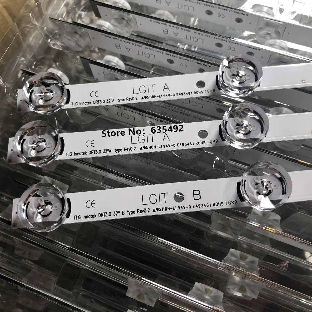 Светодиодная лента LGIT A B UOT_A WOOREE 6916L-1974A 1975A 6916L-2223A 2224A для LG 32LF5800 32LB5610 32LB5630 32LB563Z 10