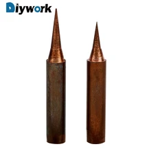 DIYWORK Немагнитный для паяльной станции инструменты 900M-T-I 900M-T-SI бескислородный медный наконечник паяльника