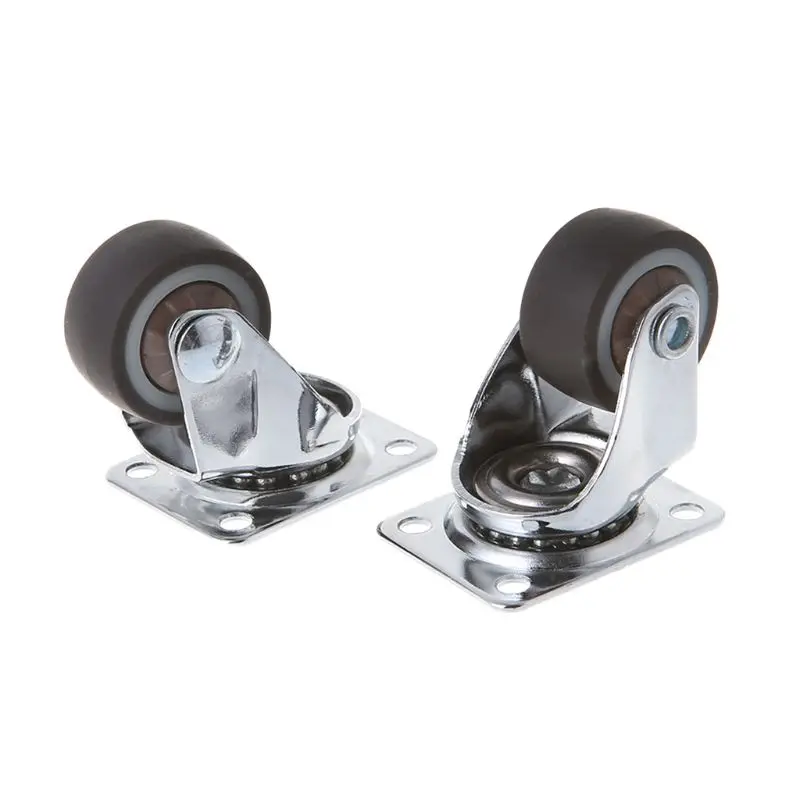 4 قطعة مصغرة صغيرة عجلات 1 بوصة TPE المطاط سوبر كتم عجلات ل خزانة درج زهرة رفوف 4 قطعة مصغرة صغيرة عجلات 1 بوصة TPE المطاط سوبر كتم عجلات ل خزانة درج زهرة رفوف