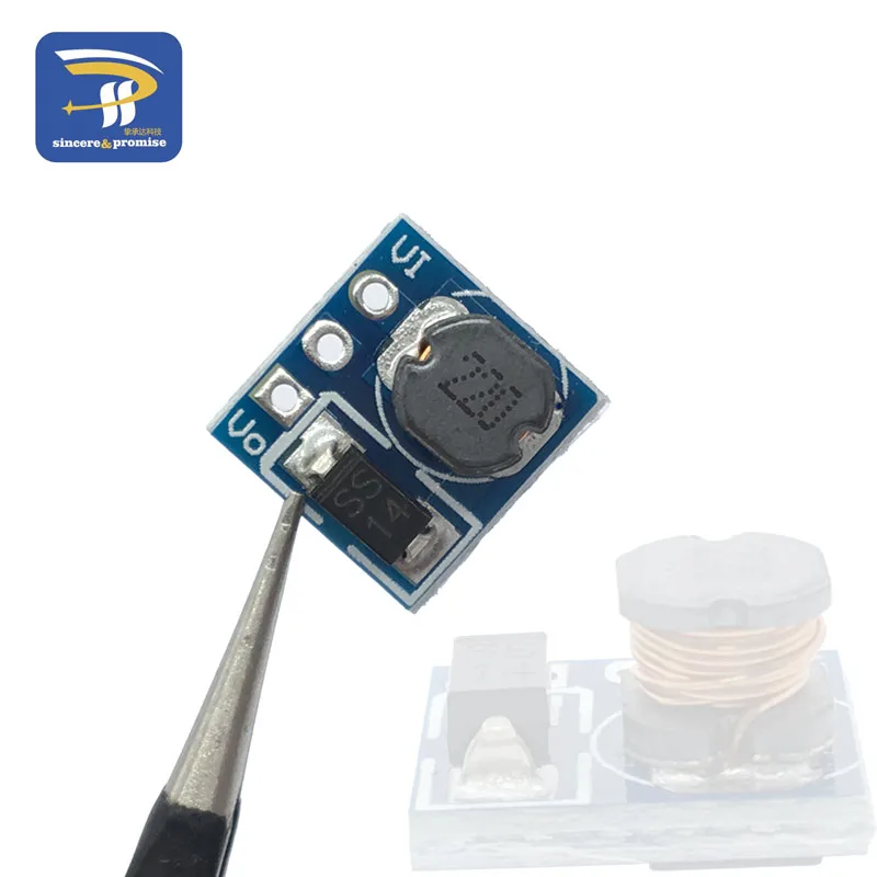 

0.9-5V To 5V DC-DC Step-Up Power Module Voltage Boost Converter Board 1.5V 1.8V 2.5V 3V 3.3V 3.7V 4.2V To 5V