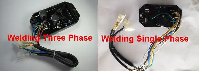 

Free Shipping Three phase Welder Generator Welding 5kw 5kVA 6kVA 7kVA AVR Welding AVR diesel gasoline generator Suit Kipor Kama