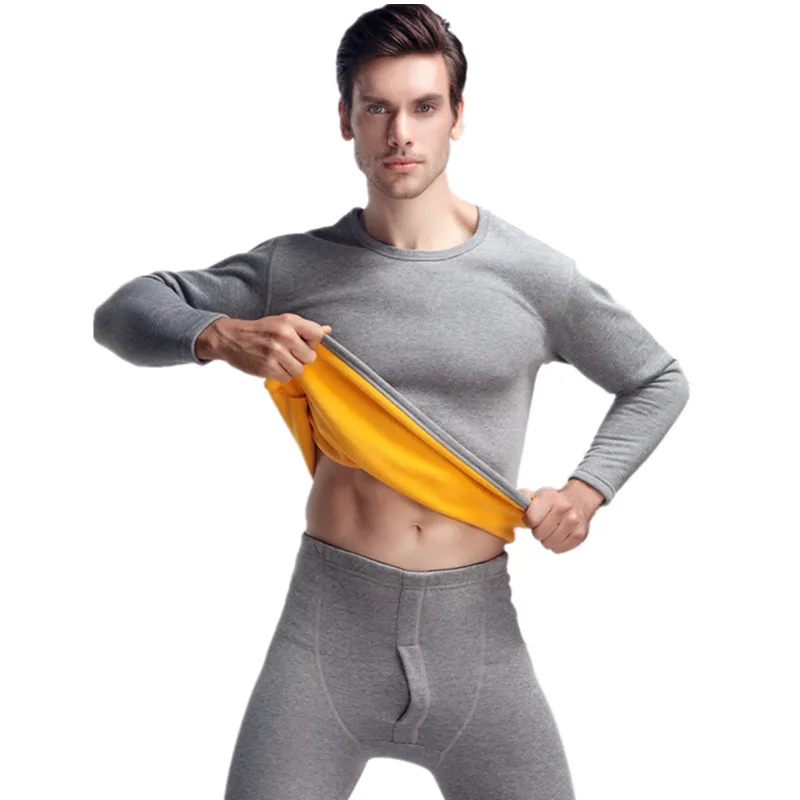 2017 Rushed Acetate Blends Spandex Cotton Wool Hot Mens Long Johns