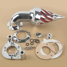 Хромированный воздухоочиститель Впускной фильтр для Harley Davidson Sportster XL 91-06