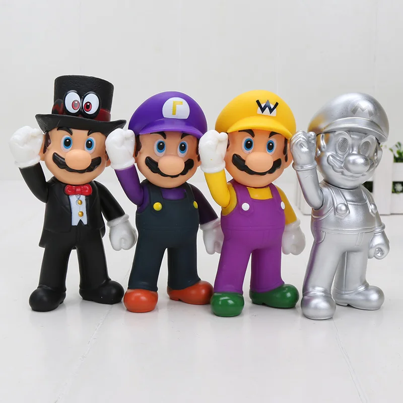 8~15cm Super Mario Bros odyssey Bowser Koopa Troopa Yoshi Mario Luigi Wario Donkey Kong Peach Mushroom Figure Toys Model Dolls 8~15cm Super Mario Bros odyssey Bowser Koopa Troopa Yoshi Mario Luigi Wario Donkey Kong Peach Mushroom Figure Toys Model Dolls