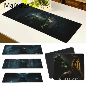 

MaiYaCa Non Slip PC INJUSTICE2 Keyboards Mat Rubber Gaming mousepad Desk Mat Good quality Locking Edge large Game Mouse Pad