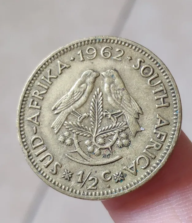 

25.5mm South Africa 100% Real Genuine Comemorative Coin Original Collection