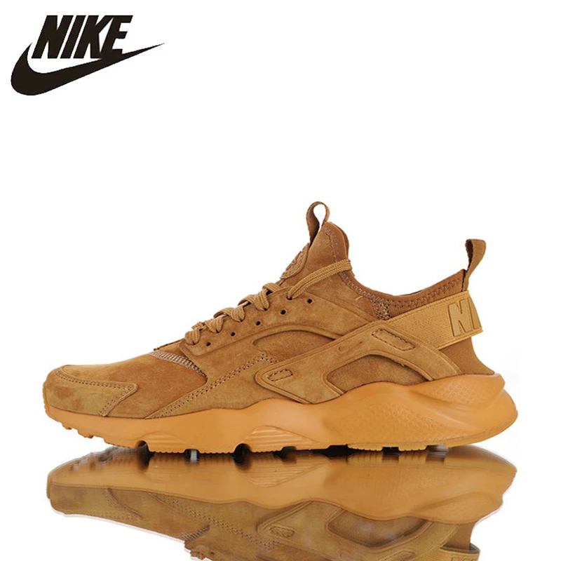 

Nike Air Huarache Ultra Suede ID "Flax" Women's Original Running Shoes ,Women's Breathable High Quality Shoes 829669-700
