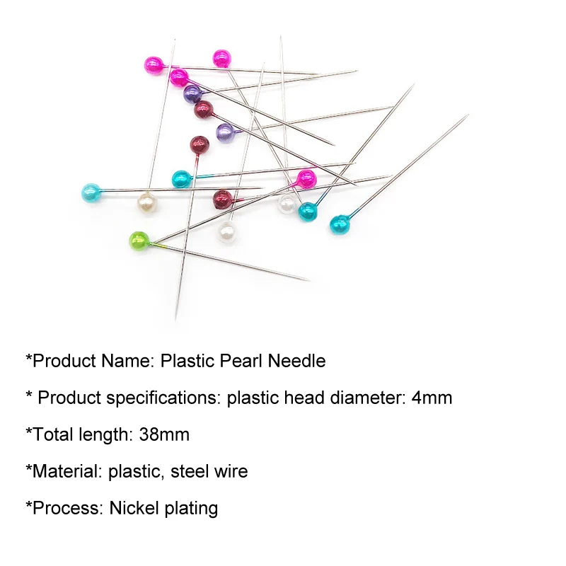 Свадебные булавки для шитья, фиксированный корсаж, цветы, Ручное шитье, аксессуары, инструменты, 200 шт., швейные булавки, круглая жемчужная головка с коробкой