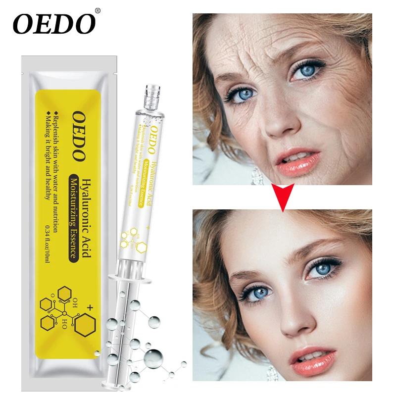 OEDO усадочная Сыворотка с гиалуроновой кислотой, увлажняющая эссенция для лица, натуральные ингредиенты, уход за кожей лица, Питательная, Нестареющая красота