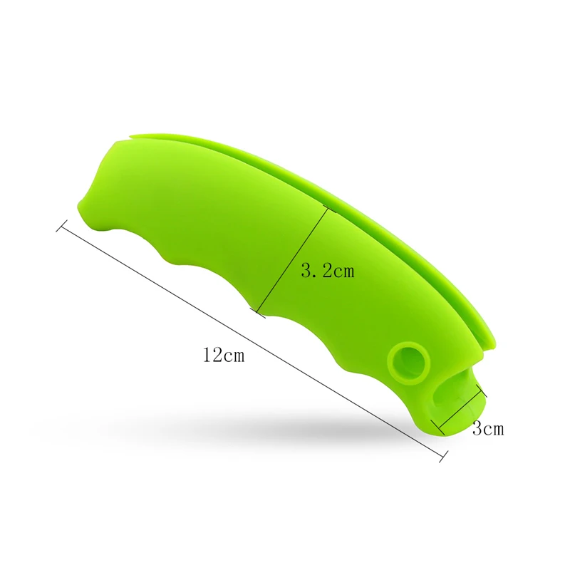 3 Pcs Silicone Shopping Extractor Silicone Handheld Soft Gloves Creative Commodity Effortless Bag Bucket Pickle Preventer Handle
