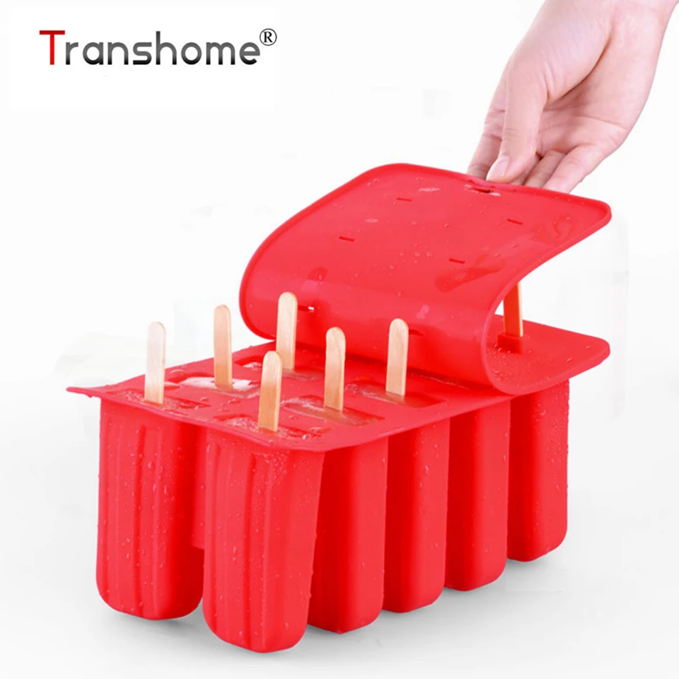 Transhome силиконовая форма для Фруктового мороженого на палочке 10 кавитация