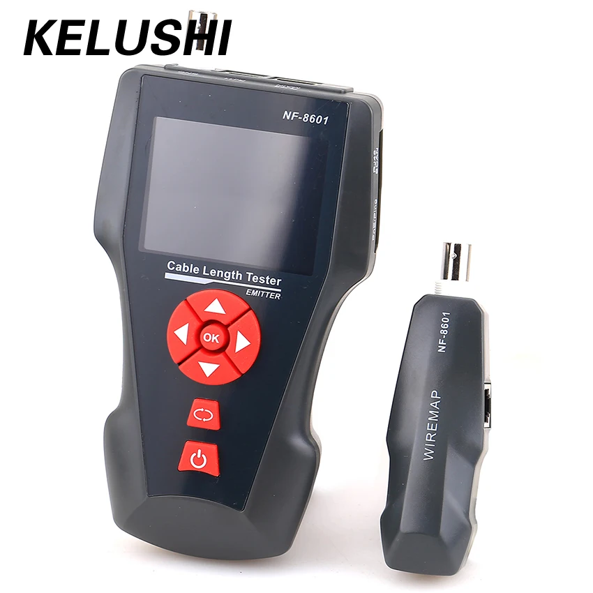 

Noyafa NF-8601A Multipurpose digital Cable Tracker for Length test Ping & POE tester