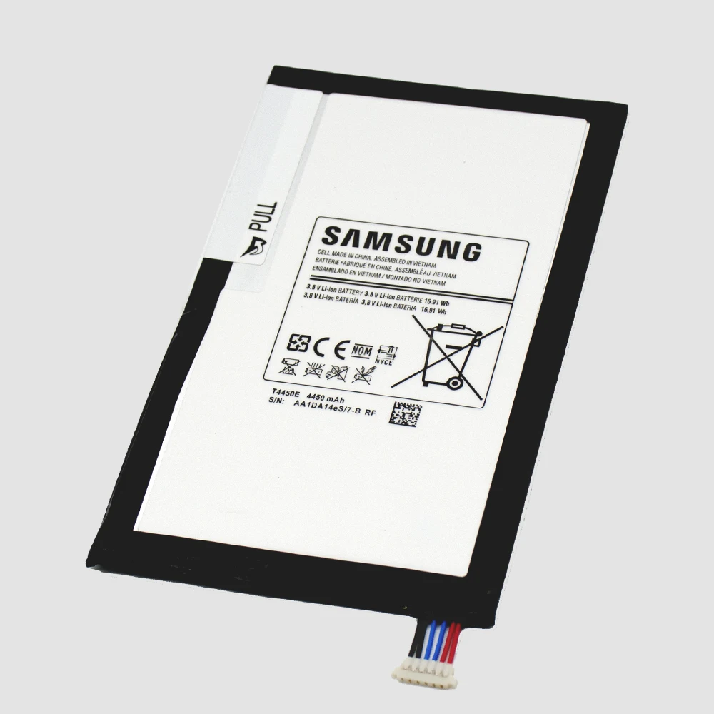 Pаспродажа 100% Оригинальный samsung планшет Батарея T4450E для samsung Galaxy Tab 3 8,0 T310 T311 T315 SM T310 SM T311 SM T315 T3110 4450 мА ч