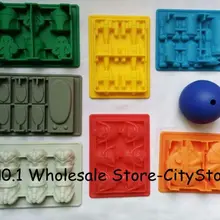 8 шт. Звезда смерти с Дартом Вейдером из фильма «Звездные войны: имперский Штурмовик Сокол X-Wing» и «Хан Соло шлем бобы Фетта силиконовая форма льда Прессформа Шоколада подноса кубика