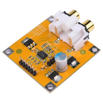 

LEORY DC 5V-10V 12S 32BIT 384K PCM5102/PCM5102A Audio DAC Module Decoder Board For Raspberry Pi Red Core Player