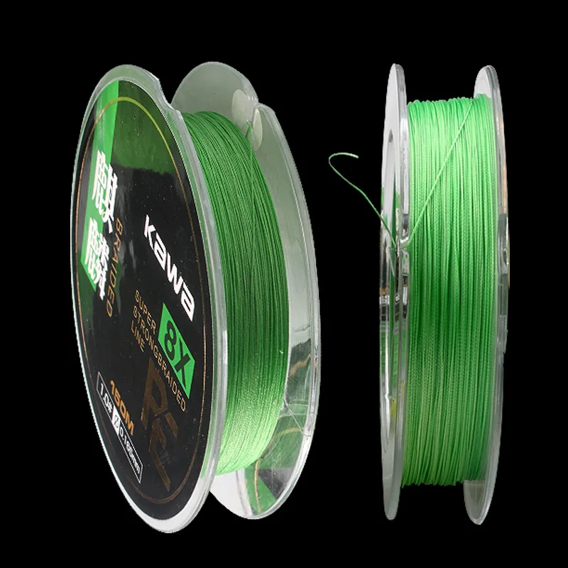 KAWA New Fishing PE Line, 8 braided 150M, Soft and Strong, protofilament Imported from Janpan, High Quality