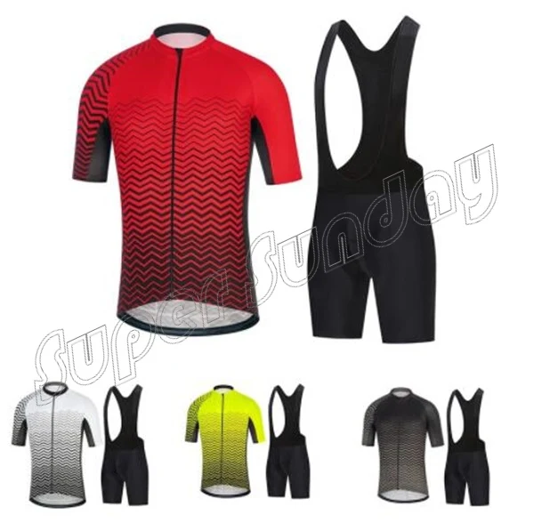 

2019 Team Cycling Jerseys Cycling Sportswear Summer BIB Sets Bicycle Racing Jerseys Sport Bike Clothings Free Shipping 19DT8
