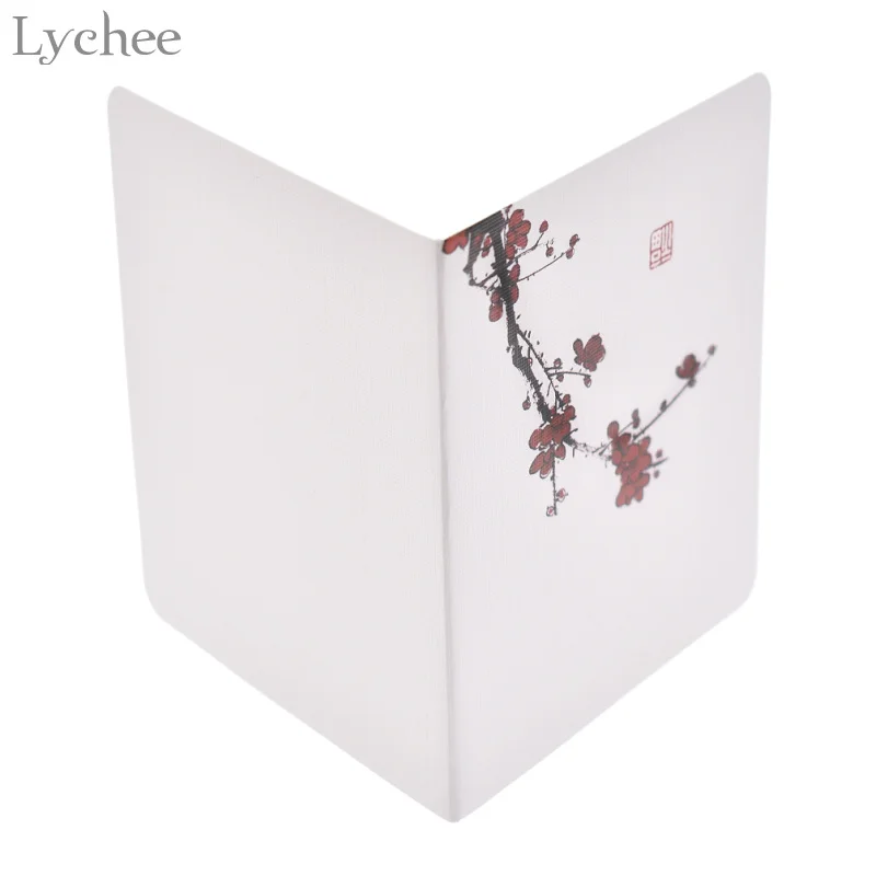  Lychee 10pcs Classical Chinese Flower Postcards With Envelope Greeting Message Cards Birthday Weddi