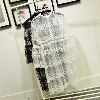 2018 New Arrival Hot Sale Camison Sexy Mujer 6 Style Women's Sexy Petal Collar Thin Embroidery Transparent Dot Floral Lace Slip