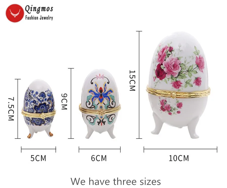 Разноцветная Китайская керамика Qingmos 100*150 мм яичная многоцелевая коробка для
