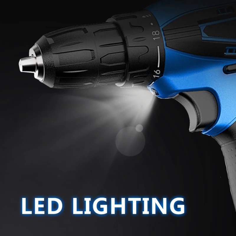 PRACMANU 12V cordless screwdriver Drill Electric Drill mini cordless electric screwdriver power too