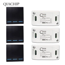 433Mhz Wireless Remote Control Switch AC 110V 220V 1CH Relay Receiver + Wall Panel Transmitter 433 MHz RF Remote Control 433Mhz Wireless Remote Control Switch AC 110V 220V 1CH Relay Receiver + Wall Panel Transmitter 433 MHz RF Remote Control