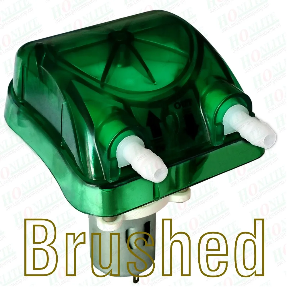 

800ml/min, 12Vdc Peristaltic Pump with Transparent Green Exchangeable Pump Head and FDA approved PharMed BPT Peristaltic Tube