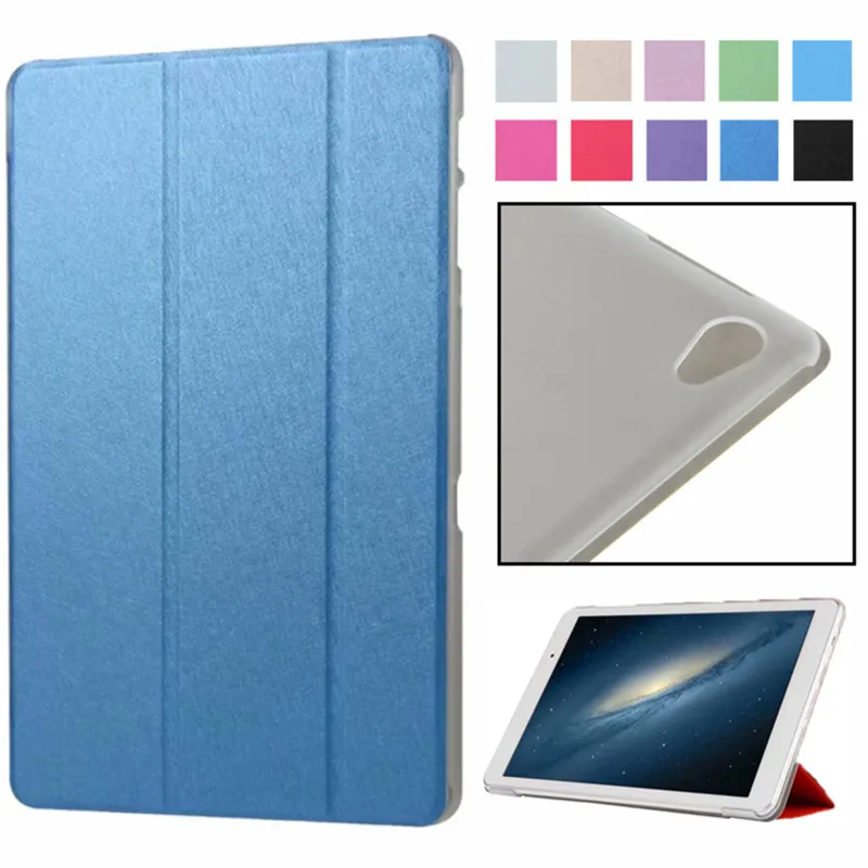 Ультратонкий чехол из искусственной кожи для Huawei Mediapad M5 Lite 10 1 L09/W19 3 папка