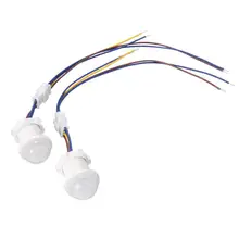 Mini Closet PIR Sensor Detector Smart Switch 85-265V LED Infrared Motion Sensor Detection Automatic Sensor Home Lighting Switch
