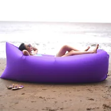 Горячая Портативный Открытый водонепроницаемый надувной мешок ленивый диван кемпинг спальные мешки надувная кровать пляж шезлонг стул быстро складывающийся