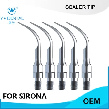 

5pcs GS1, dental Ultrasonic Scaler Tips for Scaling, Supragingival scaling Tip Fit SIRONA For Teeth Whitening