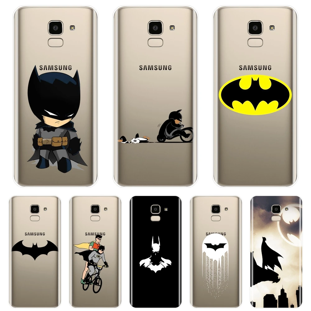 

Funny Marvel Batman Phone Case Silicone For Samsung Galaxy J2 J5 J7 Prime J3 J5 J7 2015 2016 2017 J4 J6 J8 Plus Soft Back Cover