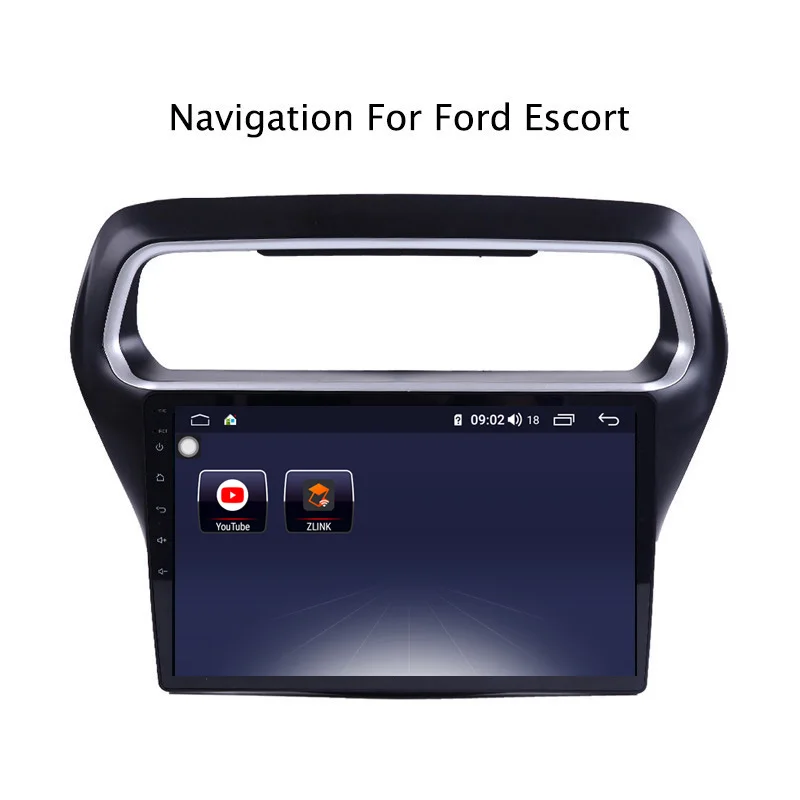 Discount 10.1" Android 8.1 8 core 4G RAM 64G ROM GPS Navigation Car Radio For Ford Escorts 2014,with Carplay/4G LTE 3